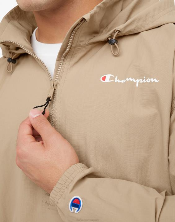 Champion moški scenarij za anorak jakno ripstop 2B84177 podeželski oreh
