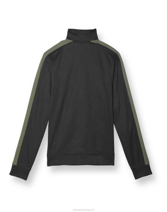 Champion moški trenirka za dan igre 2B84200 črna/cargo olivno