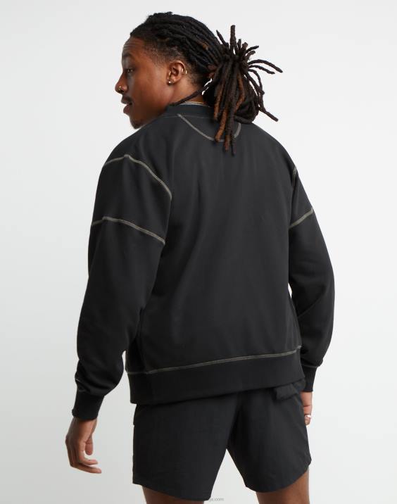 moški globalni raziskovalec francoski frotirni bomber bodi sam svoj prvak 2B84190 Črna