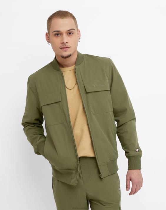 moški scenarij prvaka v lahki bomber jakni 2B84193 tovorna oljka