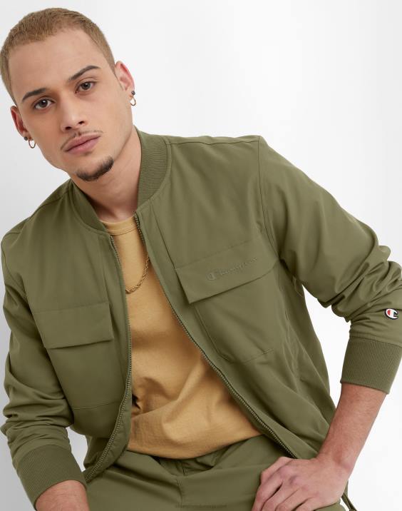 moški scenarij prvaka v lahki bomber jakni 2B84193 tovorna oljka