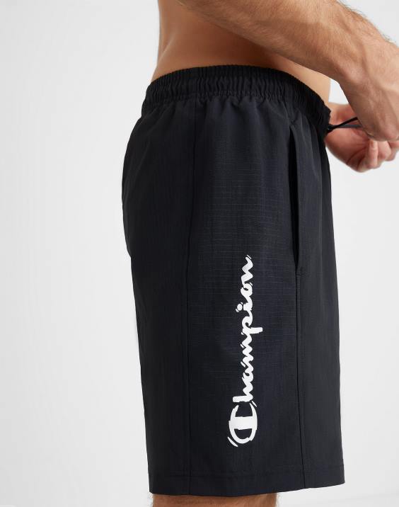 Champion moški hibridne kratke hlače 7\" 2B84434 Črna