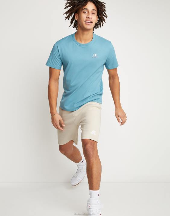 Champion moški klasične kratke hlače iz flisa z vezenim logotipom C & script 8\" 2B84472 prodnik