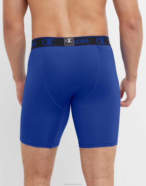 Champion moški kompresijske kratke hlače 6\" 2B84400 letenje modro