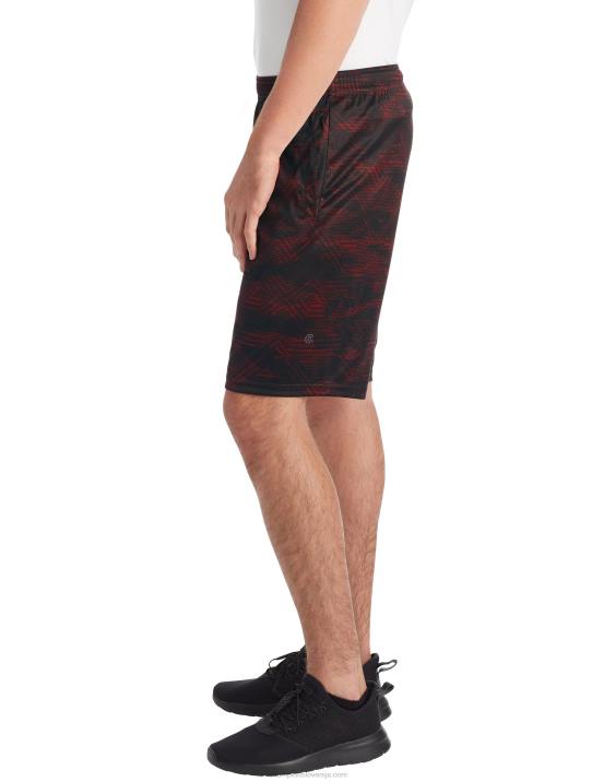 Champion moški kratke hlače c9 9\" 2B84760 digi camo maze bordo večer