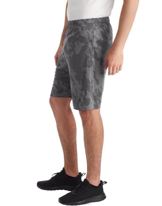 Champion moški kratke hlače c9 9\" 2B84764 razmaknjen trak kamuflažno ebenovino resje