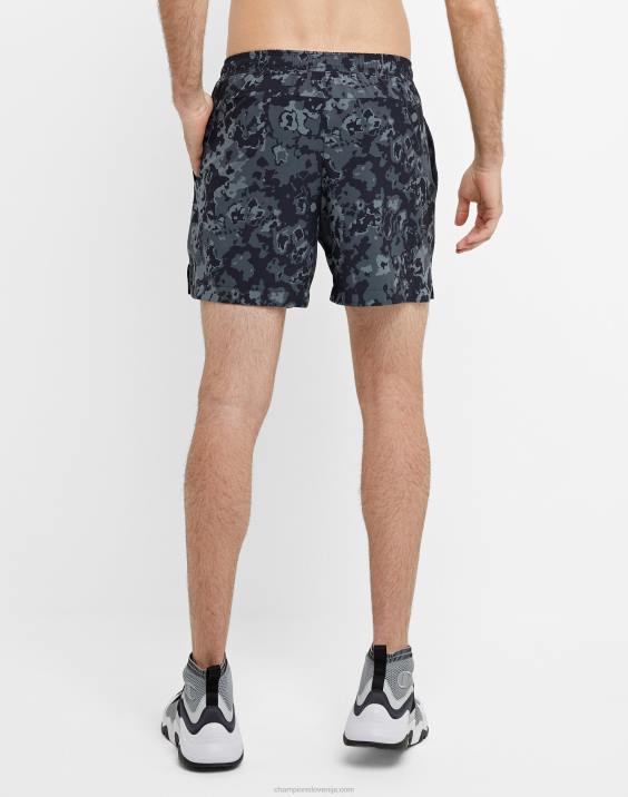 Champion moški kratke hlače mvp s maskirno torbico za popolno podporo 5\" 2B84342 krater camo black