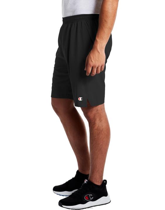 Champion moški kratke hlače mvp, scenarij za odvajanje vlage in c logotipi 9\" 2B84498 Črna