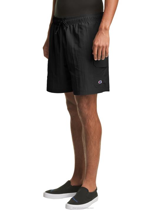 Champion moški kratke hlače take a hike cargo 7\" 2B84429 Črna