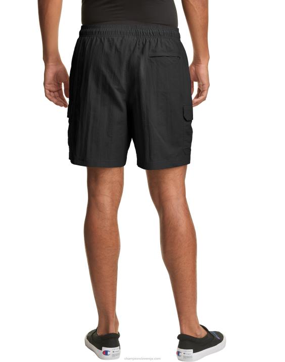 Champion moški kratke hlače take a hike cargo 7\" 2B84429 Črna