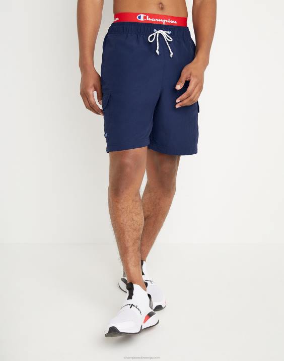 Champion moški kratke hlače take a hike cargo 7\" 2B84430 atletska mornarica