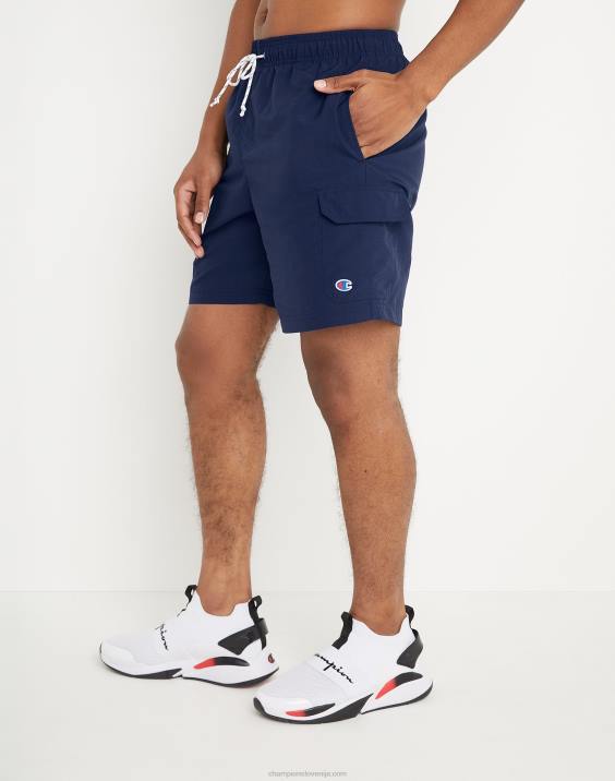 Champion moški kratke hlače take a hike cargo 7\" 2B84430 atletska mornarica
