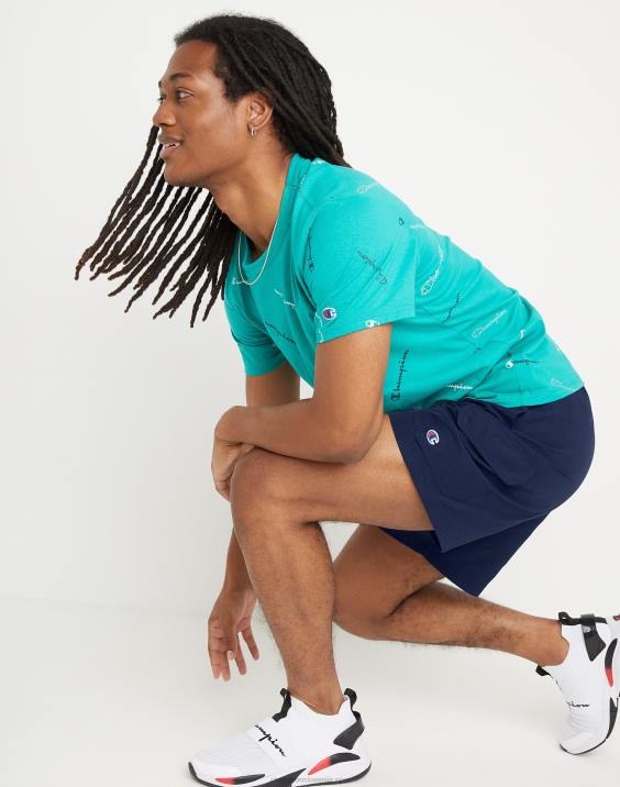 Champion moški kratke hlače take a hike cargo 7\" 2B84430 atletska mornarica