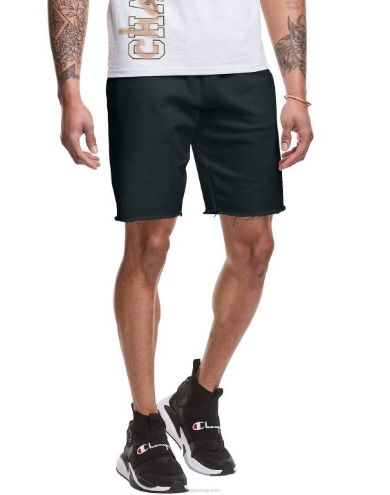 Champion moški kratke hlače z obrnjenim tkanjem 7" 2B84447 Črna