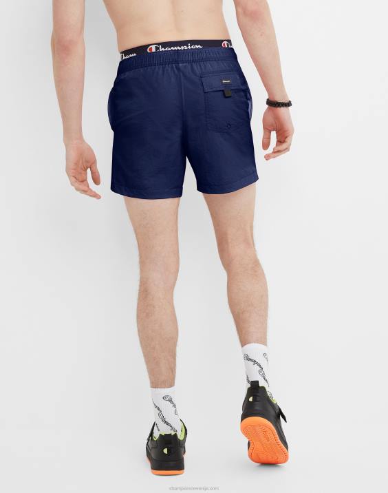 Champion moški kratke hlače za odbojko 5\" 2B84370 atletska mornarica