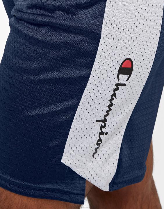 Champion moški mrežaste košarkarske kratke hlače 10\" 2B84493 mornarsko/bela