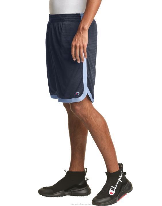 Champion moški mrežaste kratke hlače 7\" 2B84496 mornarica