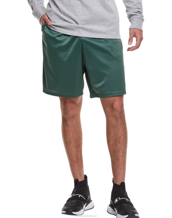 Champion moški mrežaste kratke hlače 9" 2B84440 temno zelena