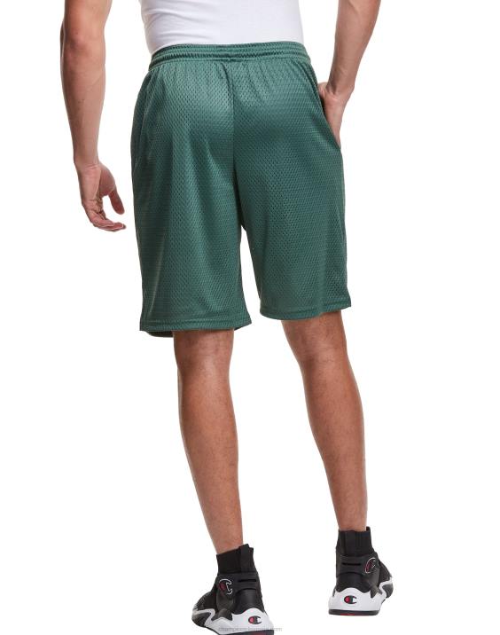 Champion moški mrežaste kratke hlače 9\" 2B84440 temno zelena