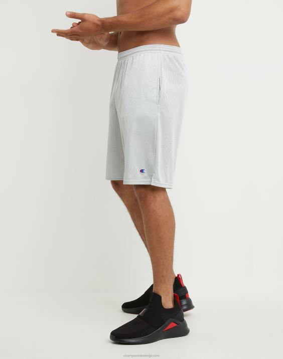 Champion moški mrežaste kratke hlače 9\" 2B84442 atletsko siva