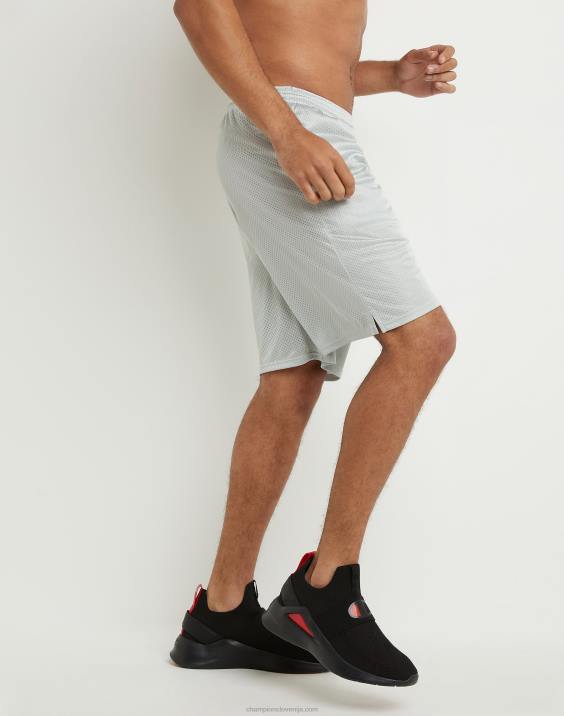 Champion moški mrežaste kratke hlače 9\" 2B84442 atletsko siva
