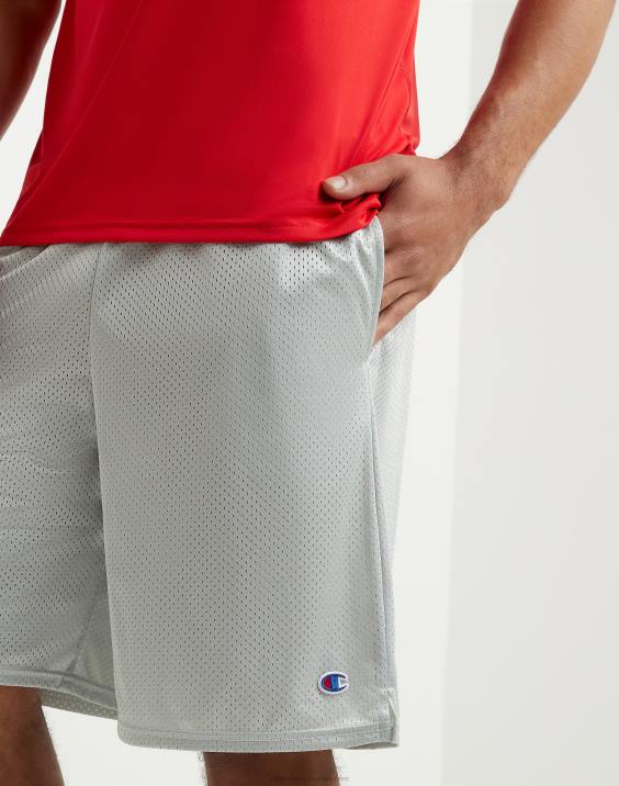 Champion moški mrežaste kratke hlače 9\" 2B84442 atletsko siva