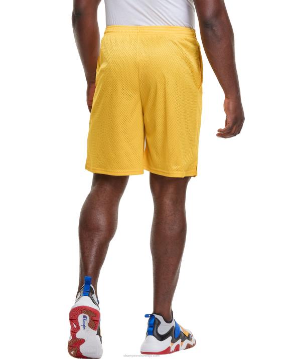 Champion moški mrežaste kratke hlače 9\" 2B84444 ekipno zlato