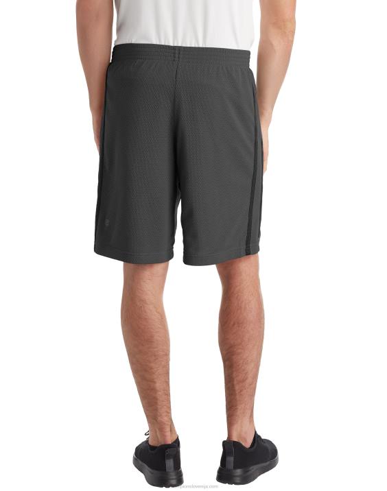 Champion moški mrežaste kratke hlače c9 10\" 2B84774 železniško siva/ebenovina