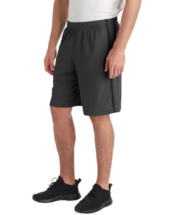 Champion moški mrežaste kratke hlače c9 10\" 2B84774 železniško siva/ebenovina