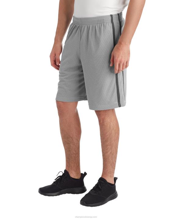 Champion moški mrežaste kratke hlače c9 10" 2B84776 klasična siva/železniško siva