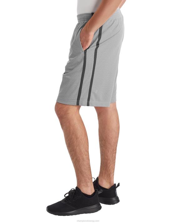 Champion moški mrežaste kratke hlače c9 10\" 2B84776 klasična siva/železniško siva