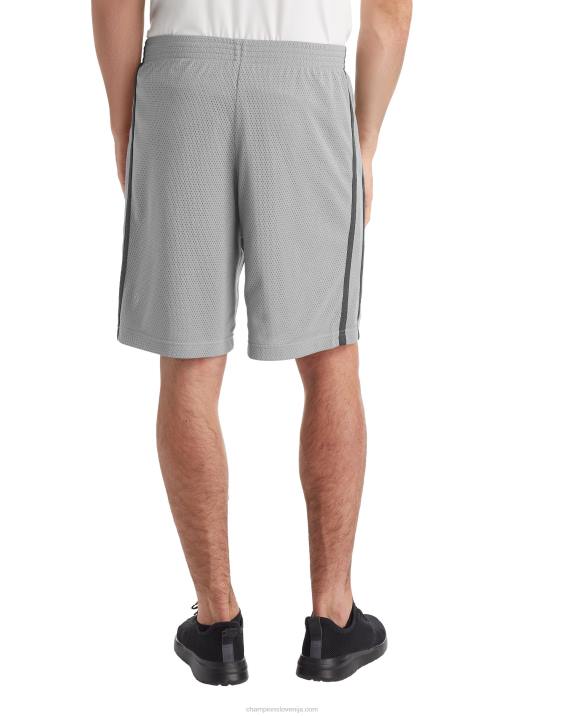 Champion moški mrežaste kratke hlače c9 10\" 2B84776 klasična siva/železniško siva