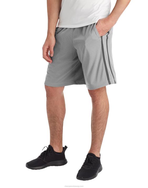 Champion moški mrežaste kratke hlače c9 10\" 2B84776 klasična siva/železniško siva