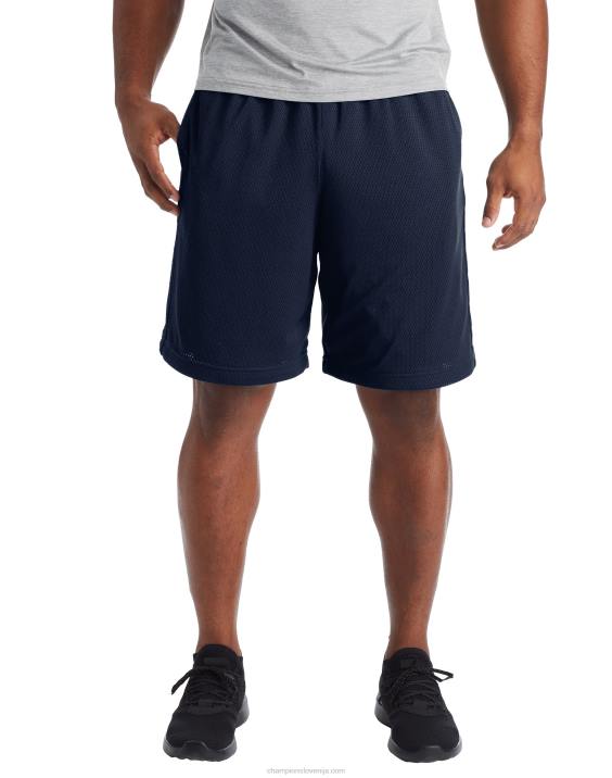 Champion moški mrežaste kratke hlače c9 10\" 2B84777 temno nočno modra