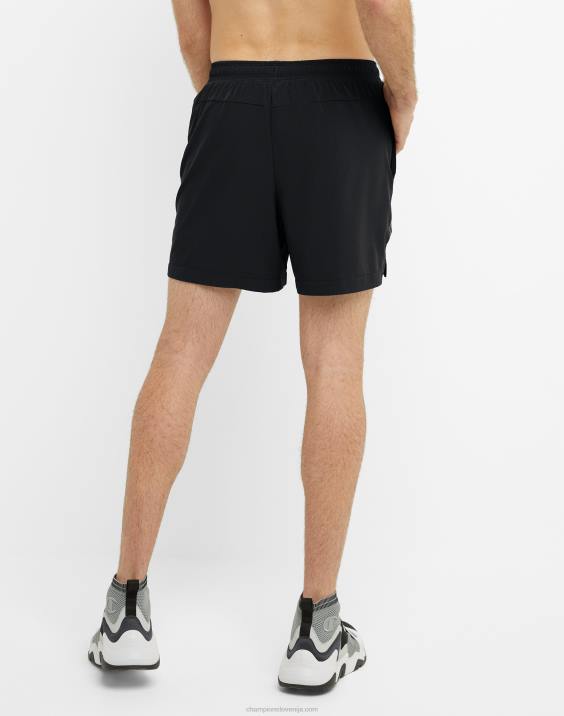 Champion moški mvp kratke hlače s popolno oporno torbico 5\" 2B84340 Črna