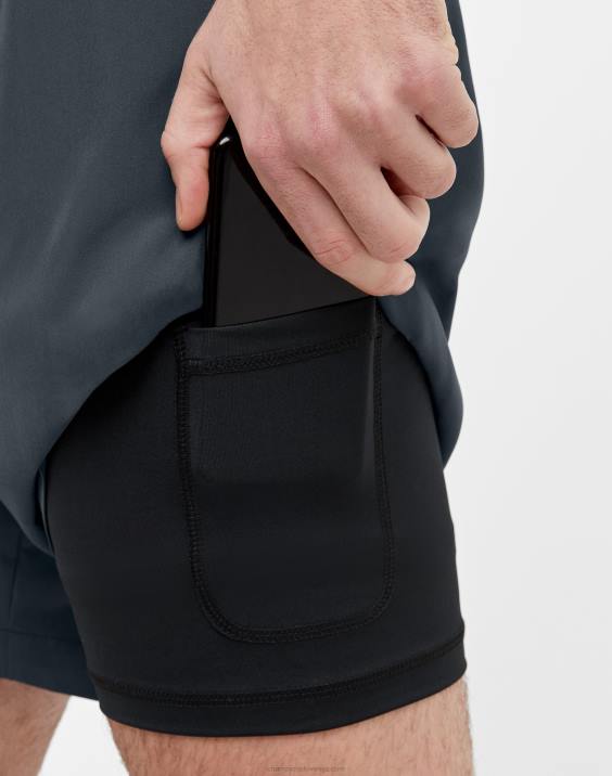 Champion moški mvp kratke hlače s popolno oporno torbico 5\" 2B84341 prikrita