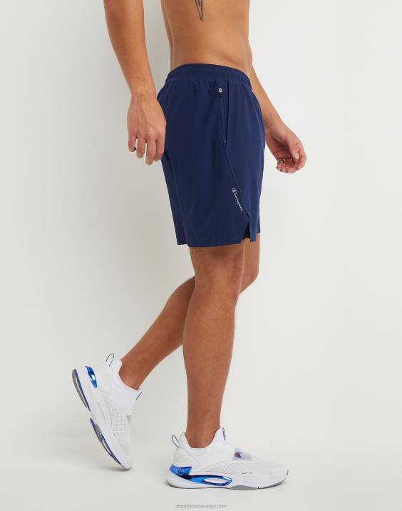 Champion moški športne kratke hlače s podlogo 7\" 2B84504 atletska mornarica