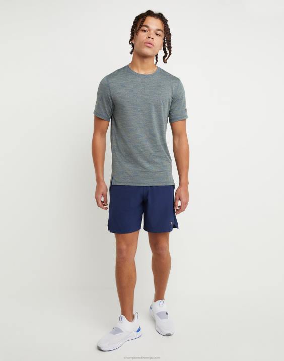 Champion moški športne kratke hlače s podlogo 7\" 2B84504 atletska mornarica