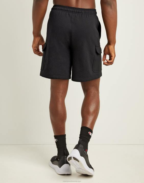 Champion moški powerblend cargo kratke hlače 8\" 2B84457 Črna