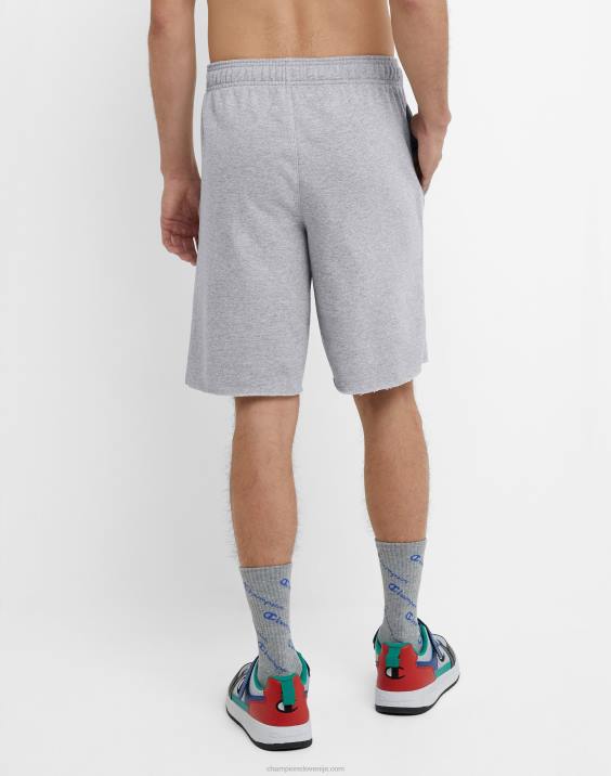 Champion moški powerblend kratke hlače 10\" 2B84511 oksford siva
