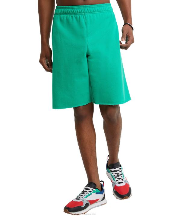Champion moški powerblend kratke hlače 10" 2B84512 zelena trta