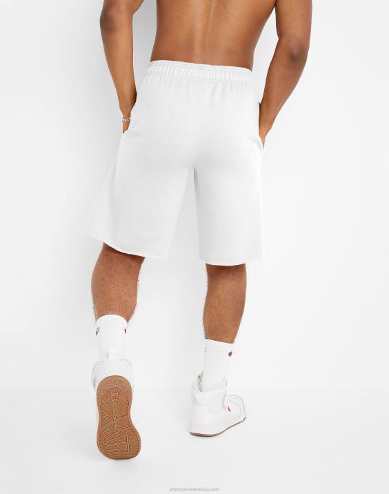 Champion moški powerblend kratke hlače 10\" 2B84515 bela