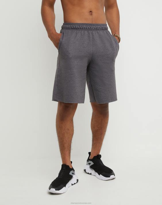 Champion moški powerblend kratke hlače 10" 2B84516 granitno resje