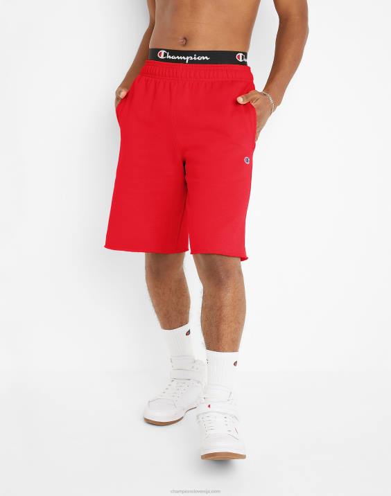 Champion moški powerblend kratke hlače 10" 2B84517 škrlat