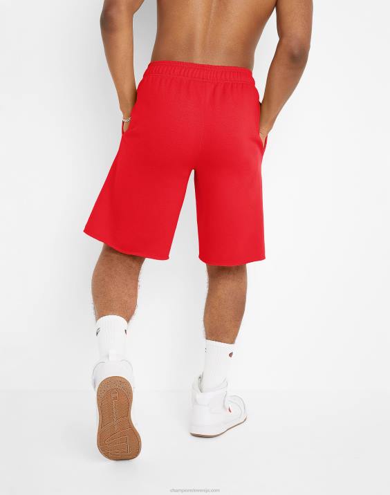 Champion moški powerblend kratke hlače 10\" 2B84517 škrlat