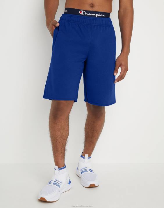 Champion moški powerblend kratke hlače 10" 2B84518 pogumno modra