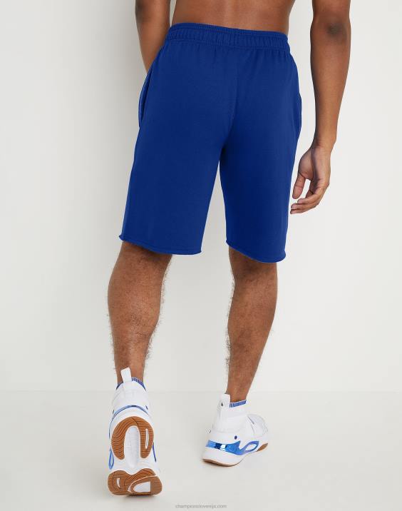 Champion moški powerblend kratke hlače 10\" 2B84518 pogumno modra