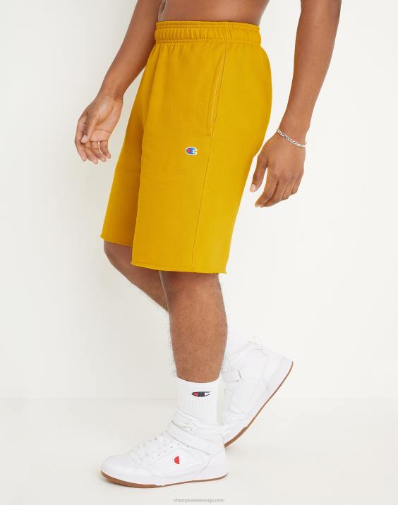 Champion moški powerblend kratke hlače 10\" 2B84519 ekipno zlato