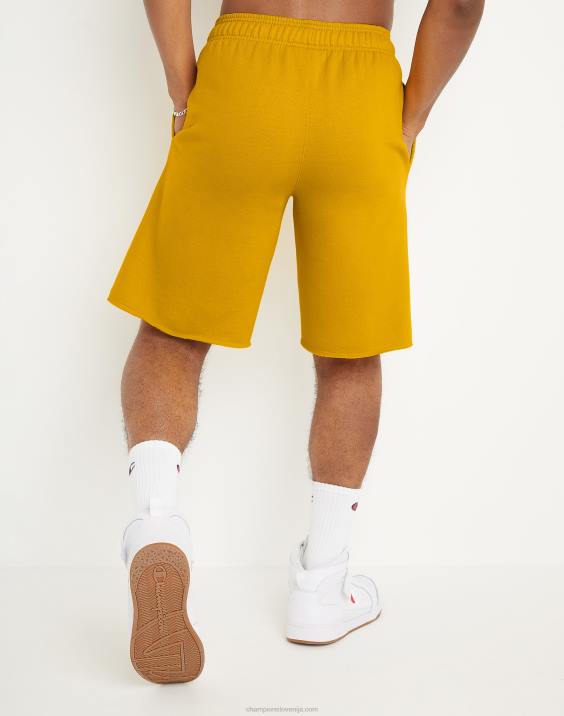 Champion moški powerblend kratke hlače 10\" 2B84519 ekipno zlato
