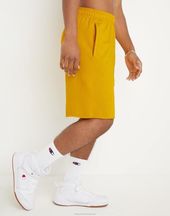 Champion moški powerblend kratke hlače 10\" 2B84519 ekipno zlato